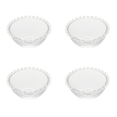 Imagem de Conjunto De Cumbucas 04 Peças Em Cristal Coração Lyor