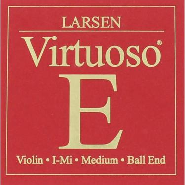 Imagem de Conjunto de cordas para violino Larsen Virtuoso Ball End Medium - LARS