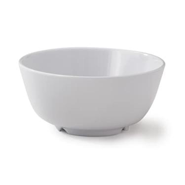 Imagem de GET Tigelas resistentes à quebra de melamina M-706-W-EC, 680 g, branco (conjunto de 4)