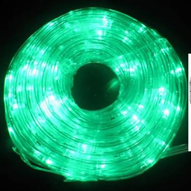 Imagem de Mangueira LED Decorativa, 10 Metros, 180 LEDs, Iluminação Pisca-Pisca, 110V, 6W, para Uso Interno e Externo, Flexível