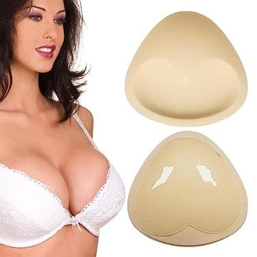 Imagem de almofadas sutiã,Inserções adesivas sutiã Inserção enchimento sutiã - Forros sutiã autoadesivos para seios irregulares, confortáveis e invisíveis Hoghaki