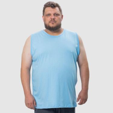 Imagem de Camiseta Regata masculina algodão plus size Machão Grande-Masculino