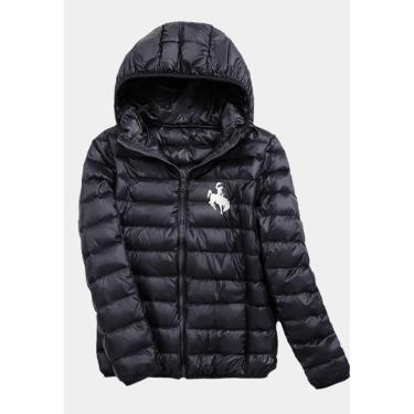 Imagem de Jaqueta Bobojaco Cavalo Crioulo Estampa Feminina Capuz Removível-Feminino