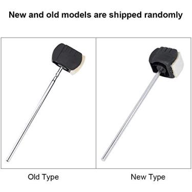 Imagem de Luqeeg Batedor de Pedal de Baixo Resistente Com Alça de Aço Inoxidável Som Tradicional para Entusiastas de Bateria