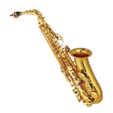 Imagem de Instrumento de saxofone saxofone alto e sax instrumento musical com estojo todos os acessóriosInstrumentos musicais profissionais para iniciantes e adultos (B)