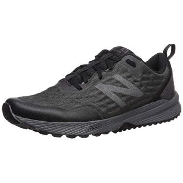 Imagem de New Balance Tênis de corrida masculino Nitrel V3 Trail, Preto/ímã, 10.5 X-Wide