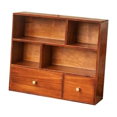 Imagem de Ｂｅｓｇａ Armário de Armazenamento Retrô com Prateleira para Penteadeira, Sala de Estar E Quarto.