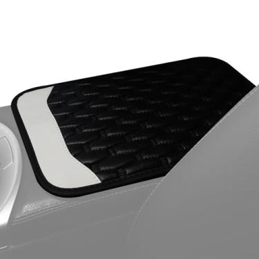 Imagem de de caixa de apoio de braço de , almofada de apoio de braço do console central para veículo - extensor de almofada de aumento de macio para caminhões, trailers