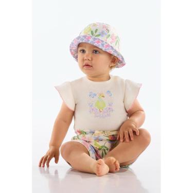 Imagem de Conjunto Body e Short Floral Bebê Up Baby-Feminino