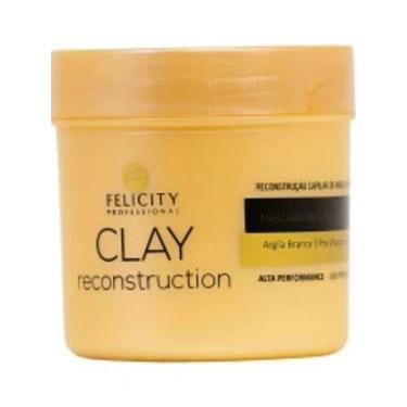 Imagem de Kit C/10 Capilar Mascara Reconstrução  Argila Felicity 250g