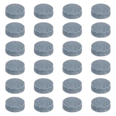 Imagem de YELARXI Pontas de taco de bilhar, kit de substituição de pontas de taco de sinuca, acessórios de reparo de tacos de piscina de couro de vaca - adequado para (tacos de mesa/suprimentos de jogos de