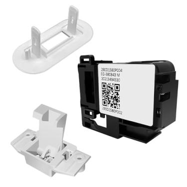 Imagem de WISINY WH01X27954 Interruptor de bloqueio da tampa da arruela WH02X24399 WH01X24381 Moldura de bloqueio da tampa da arruela compatível com Hotpoint e interruptor de trava da tampa da arruela GE