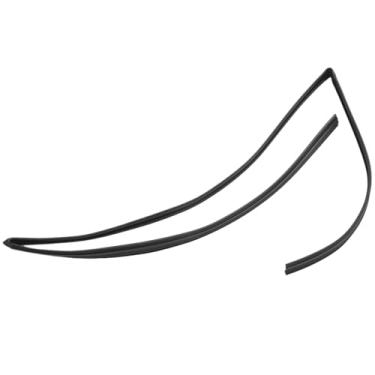 Imagem de Motoforti Vedação de canal para janela de porta, faixa de vedação de canal Weatherstrip Glassrun, para Toyota Corolla 2004-2013, borracha, frente direita, nº 6814112511, preto, 1 peça