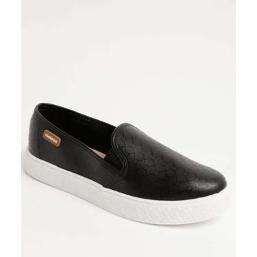 Imagem de Tênis Slip On Feminino Moleca-15979, 37, Preto