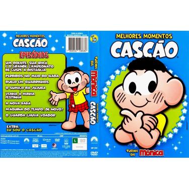 Imagem de TURMA DA MONICA MELHORES MOMENTOS CASCAO Dvd