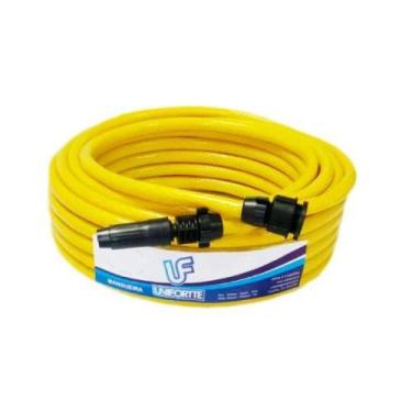 Imagem de Mangueira Jardim Trançada 20 Metros Pvc Cristal Siliconada 2mm - Unifo