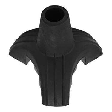 Imagem de Luqeeg Base Absorvente Antiderrapante Com Ponta de Bengala para tripé Estável de 19 Mm para Idosos e Deficientes Alta Flexibilidade Base Universal para Bengalas de Silicone para Dobráveis