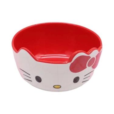 Imagem de Tigela De Sopa Cartoon Anti-Queda Hello Kitty, Utensílios De Cozinha, 