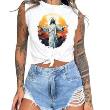 Imagem de Cropped T-Shirts Feminino Estampado Várias Estampas 59 - megan basic, 