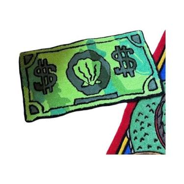 Imagem de Vikama engraçado dólar alface tapete quarto entrada sala de estar tape