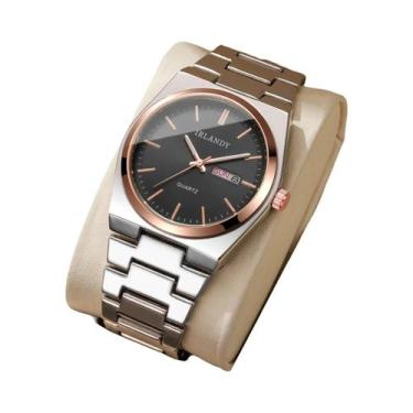 Imagem de Relógio De Pulso De Luxo Masculino Quartz Com Calendário Reloj Hombre 