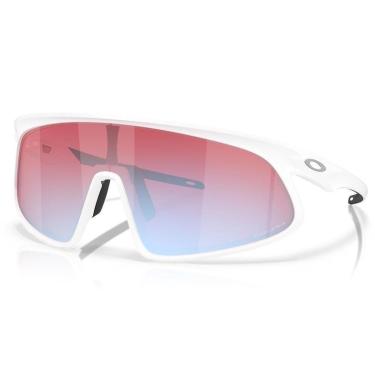 Imagem de Óculos de Sol Oakley RSLV Matte White Prizm Snow Sapphire-Masculino