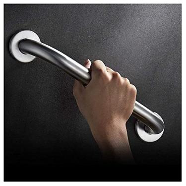 Imagem de HDVLXZLY Corrimões, suporte de pega, corrimão, barra de apoio para banheiro, chuveiro, aço inoxidável, parede, corredor, escadas para idosos/deficientes, 50 cm, polimento