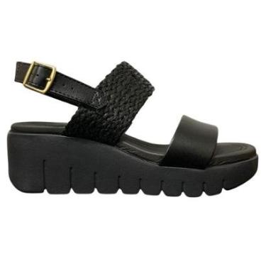 Imagem de SANDÁLIA MOLECA SALTO ANABELA REF: 5536.109 FEMININO-Feminino