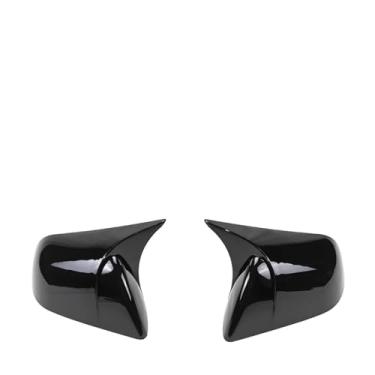 Imagem de Retrovisor do carro espelho lateral capa adesivo asa tampa exterior porta traseira caso guarnição de fibra de carbono Compatível com tesla modelo y 3 2019-2023(Model 3 Carbon)