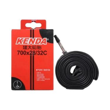 Imagem de Câmara De Ar Para Bicicleta 700C 18-45C Válvula Schrader Presta KENDA 