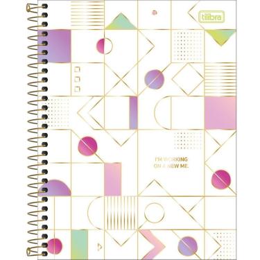 Imagem de Caderno Espiral Capa Dura Colegial Midtown 1 Matéria 80 Folhas Tilibra Estampa 1