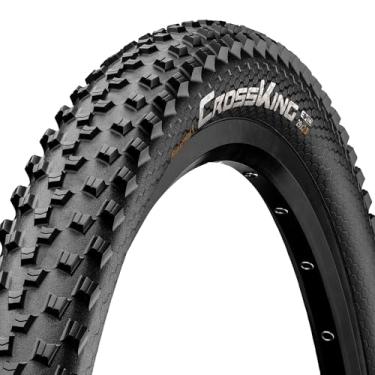 Imagem de Continental Pneu de Mountain Bike ProTection – Preto Chili, sem câmara, dobrável feito à mão (66 cm, 69,8 cm, 73,6 cm), 29 x 2,2, Cross King