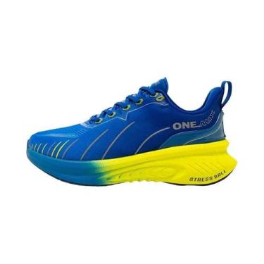 Imagem de Tênis Branco Para Corrida, Masculino E Feminino, ONEMIX, Com Almofada 