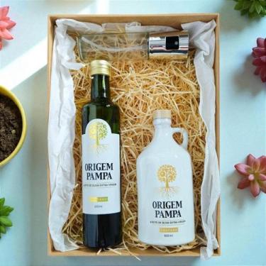 Imagem de Azeite Extra Virgem Origem Pampa Blend Frutado - Ideal para Presentes 