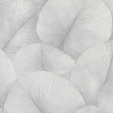 Imagem de Papel de Parede Sheilas Folhagem Cinza 34509