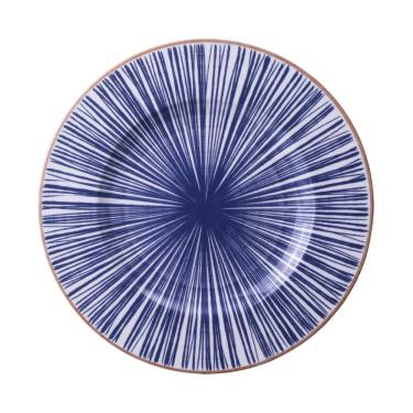 Imagem de Prato Raso Tramontina Abstratta em Porcelana Decorada 28 cm