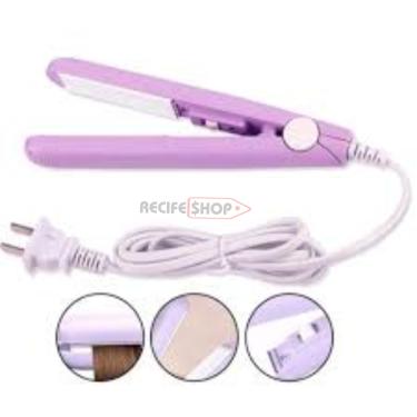 Imagem de Mini Chapinha Cerâmica para Franja Compacta e Bivolt