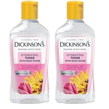 Imagem de Tônico Dickinson's Enhanced Witch Hazel 473 ml com água de rosas x2