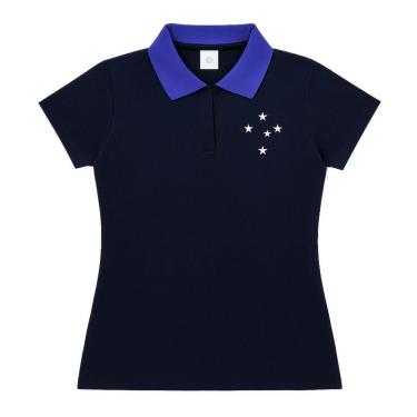 Imagem de Camisa Polo Cruzeiro Active Adulto Feminina Oficial