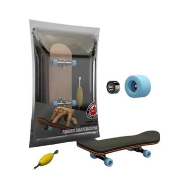 Imagem de Brinquedo De Skate De Dedo Em Madeira Maple, Quebra-Cabeça Antiestress