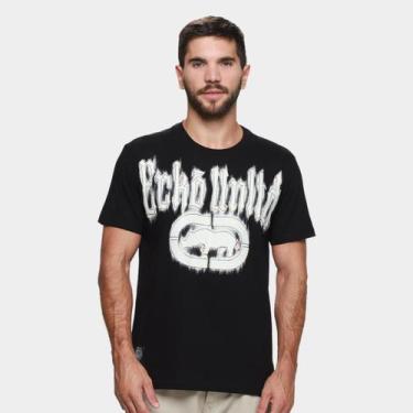 Imagem de Camiseta Ecko Unltd Mordor Masculina, Preto, G