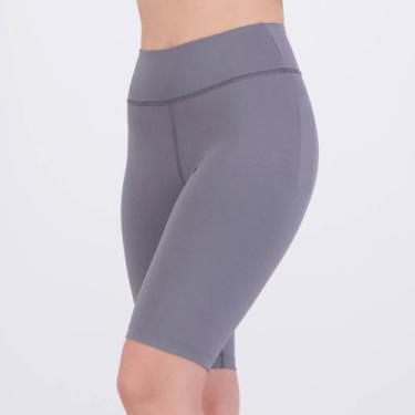 Imagem de Bermuda Fila Flat Life Long II Feminina Cinza, EG