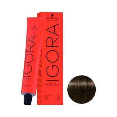 Imagem de Coloração Igora Royal 5.1 Castanho Claro Cinza 60g - Schwarzkopf