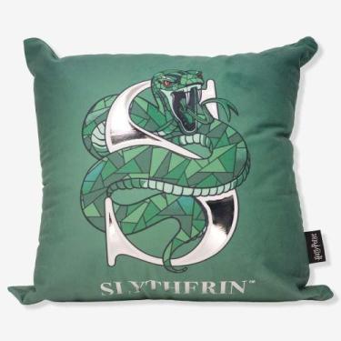 Imagem de Almofada 40X40 Sonserina Grafismo - Harry Potter - Zonacriativa