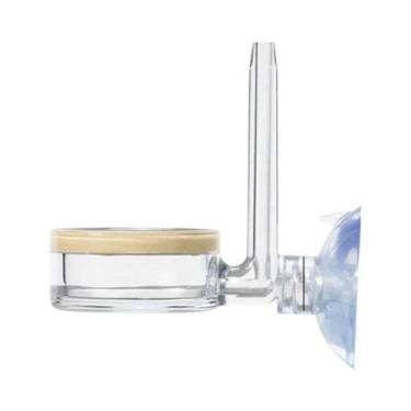 Imagem de Atomizador De CO2 Transparente Em PC Para Aquário Com Refinador Integr