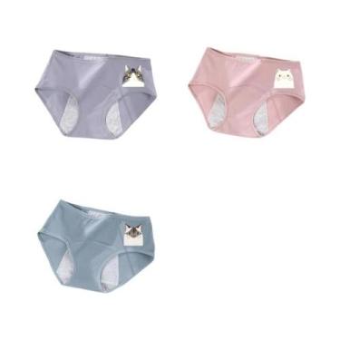 Imagem de Calcinhas Menstruais De Algodão Para Mulheres Com Grande Absorção De L