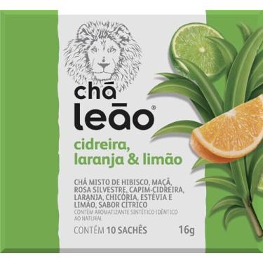 Imagem de Leão Chá Premium - Cidreira Laranja E Limão 10 Sachês