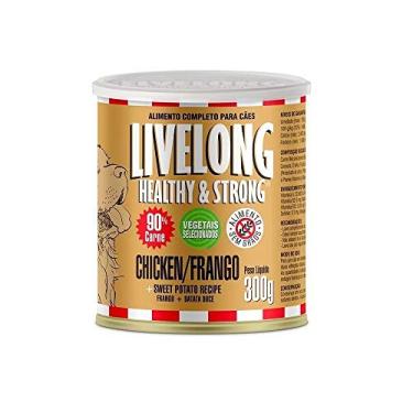 Imagem de Livelong Alimento Completo Natural Ração Úmida Sabor Frango 300g Para Cães