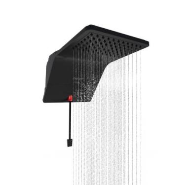 Imagem de Chuveiro Eletrônico Zagonel Ducali 220v 7500w Black - DDCEL75220BL03