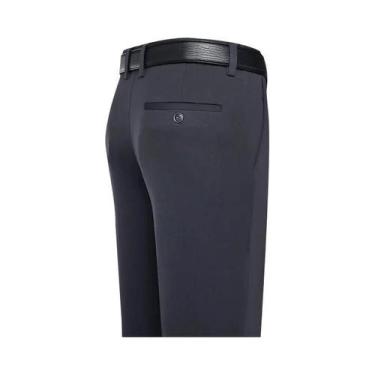 Imagem de Calças Masculinas De Verão Finas, Casuais Para Negócios, Elásticas, Co
